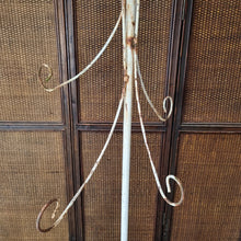 Load image into Gallery viewer, VINTAGE WROUGHT IRON HANGING PLANT STAND #2
