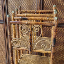 Load image into Gallery viewer, ANTIQUE TORTOISESHELL CANE &#39;CANTERBURY&#39;, MAGAZINE RACK, BOOK STAND, ETC. #1
