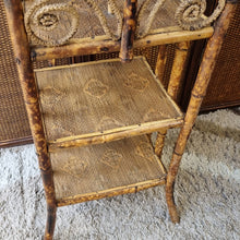 Load image into Gallery viewer, ANTIQUE TORTOISESHELL CANE &#39;CANTERBURY&#39;, MAGAZINE RACK, BOOK STAND, ETC. #1
