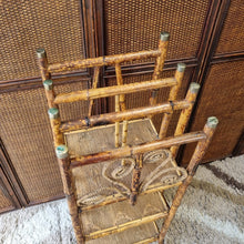 Load image into Gallery viewer, ANTIQUE TORTOISESHELL CANE &#39;CANTERBURY&#39;, MAGAZINE RACK, BOOK STAND, ETC. #1
