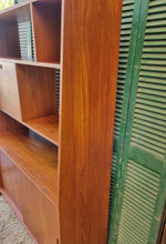 Load image into Gallery viewer, MID CENTURY VINTAGE TEAK WALL UNIT/ROOM DIVIDER
