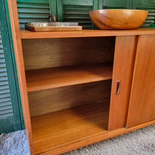 Load image into Gallery viewer, MID CENTURY VINTAGE TEAK WALL UNIT/ROOM DIVIDER
