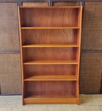 Load image into Gallery viewer, MID CENTURY SOLID HARDWOOD BOOKCASE BY KENRAY FURNITURE
