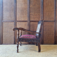 Load image into Gallery viewer, VINTAGE JACOBEAN REVIVAL ARMCHAIR
