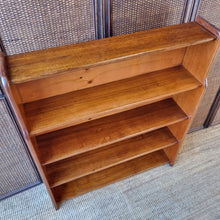 Load image into Gallery viewer, VINTAGE MID CENTURY HARDWOOD BOOKCASE
