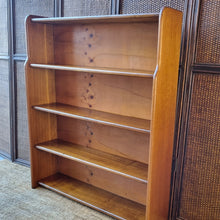 Load image into Gallery viewer, VINTAGE MID CENTURY HARDWOOD BOOKCASE
