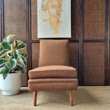 Load image into Gallery viewer, 2 MID CENTURY &#39;SLIPPER&#39; CHAIRS. PRICE IS EACH.
