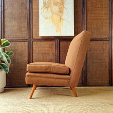 Load image into Gallery viewer, 2 MID CENTURY &#39;SLIPPER&#39; CHAIRS. PRICE IS EACH.
