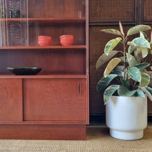 Load image into Gallery viewer, MID CENTURY SOLID HARDWOOD WALL UNIT ROOM DIVIDER BY SUNSHINE CABINETS.
