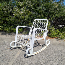 Load image into Gallery viewer, VINTAGE MID CENTURY OUTDOOR ROCKING CHAIR
