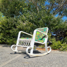 Load image into Gallery viewer, VINTAGE MID CENTURY OUTDOOR ROCKING CHAIR
