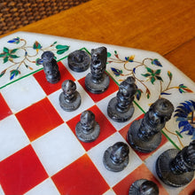 Load image into Gallery viewer, OCTAGONAL MARBLE CHESS SET
