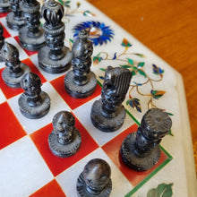 Load image into Gallery viewer, OCTAGONAL MARBLE CHESS SET
