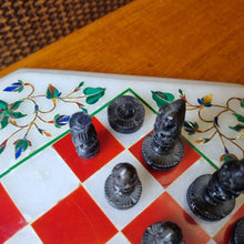 Load image into Gallery viewer, OCTAGONAL MARBLE CHESS SET
