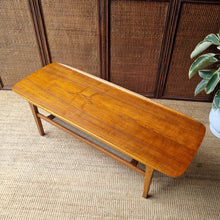 Load image into Gallery viewer, MID CENTURY LIP EDGE COFFEE TABLE BY BURGESS FURNITURE
