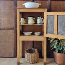 Load image into Gallery viewer, ANTIQUE MEATSAFE STORAGE CABINET PANTRY
