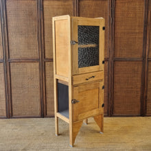 Load image into Gallery viewer, RUSTIC VINTAGE REFURBISHED MEATSAFE STORAGE CABINET PANTRY
