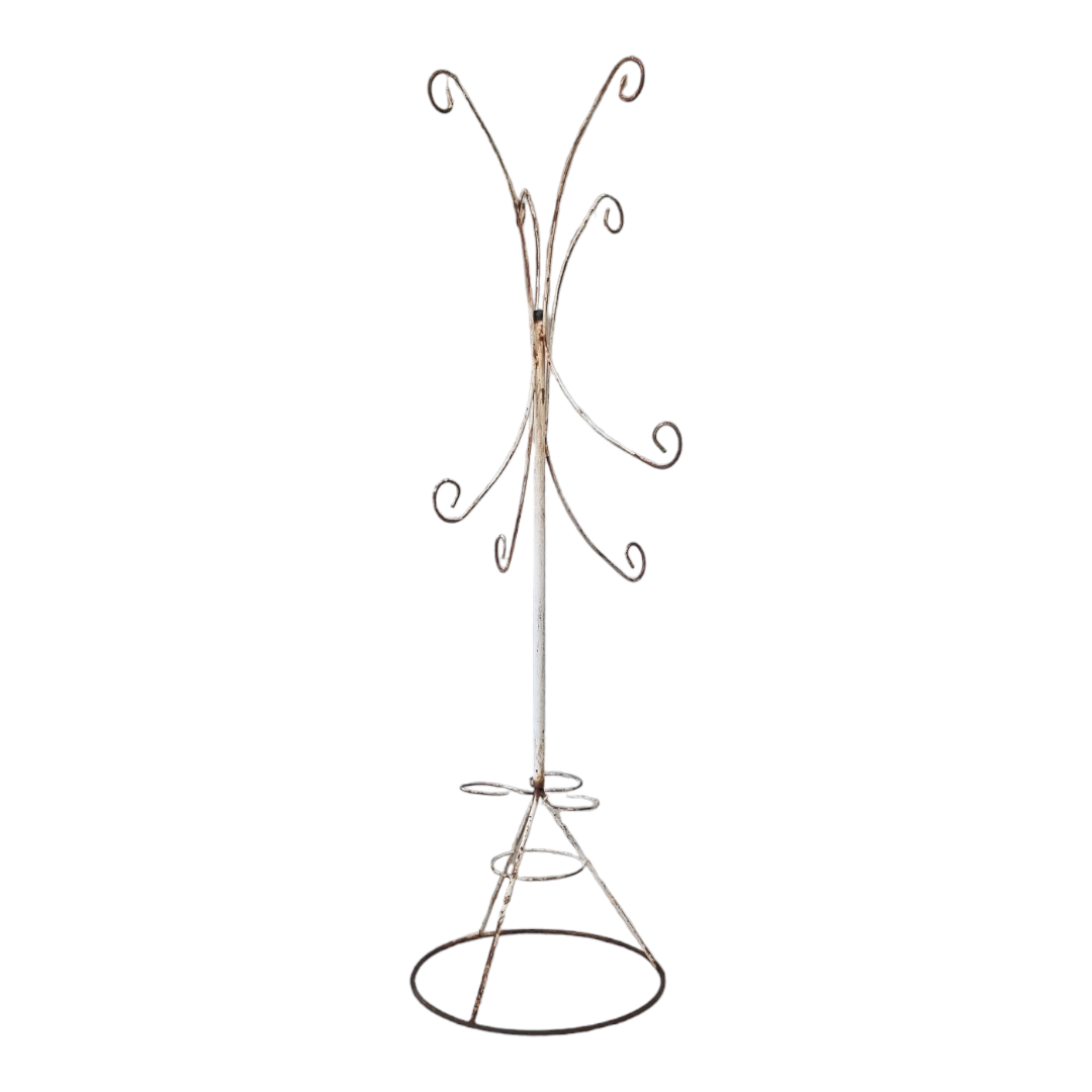 VINTAGE WROUGHT IRON HANGING PLANT STAND #2 – Vintage Upcycle