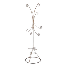 Load image into Gallery viewer, VINTAGE WROUGHT IRON HANGING PLANT STAND #2
