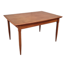 Load image into Gallery viewer, VINTAGE MID CENTURY EXTENSION DINING TABLE
