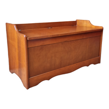 Load image into Gallery viewer, MID CENTURY SOLID MYRTLE BLANKET/ STORAGE BOX
