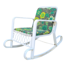 Load image into Gallery viewer, VINTAGE MID CENTURY OUTDOOR ROCKING CHAIR
