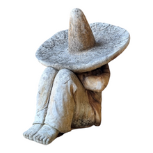 Load image into Gallery viewer, CONCRETE SLEEPING MEXICAN GARDEN STATUE
