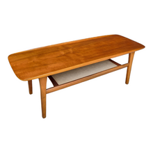 Load image into Gallery viewer, MID CENTURY LIP EDGE COFFEE TABLE BY BURGESS FURNITURE
