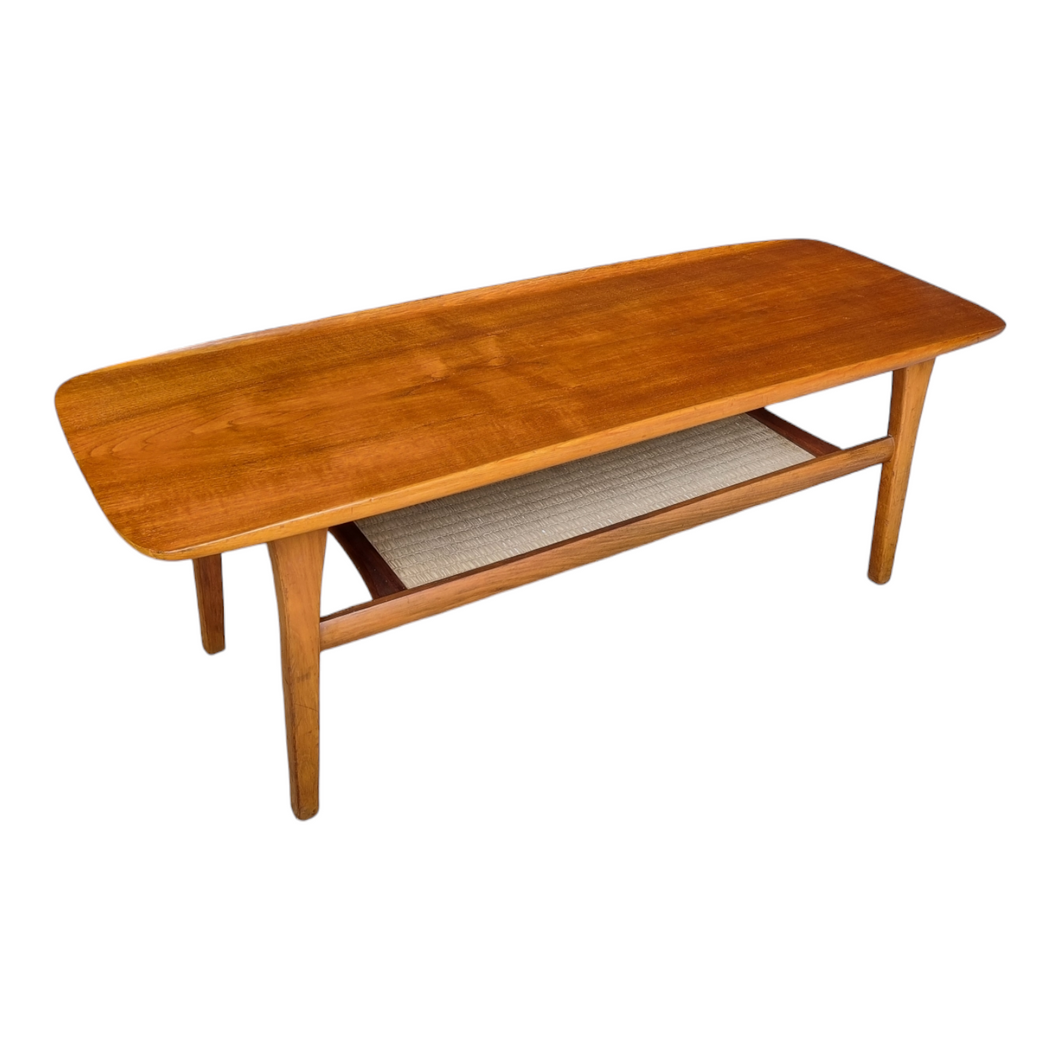 MID CENTURY LIP EDGE COFFEE TABLE BY BURGESS FURNITURE